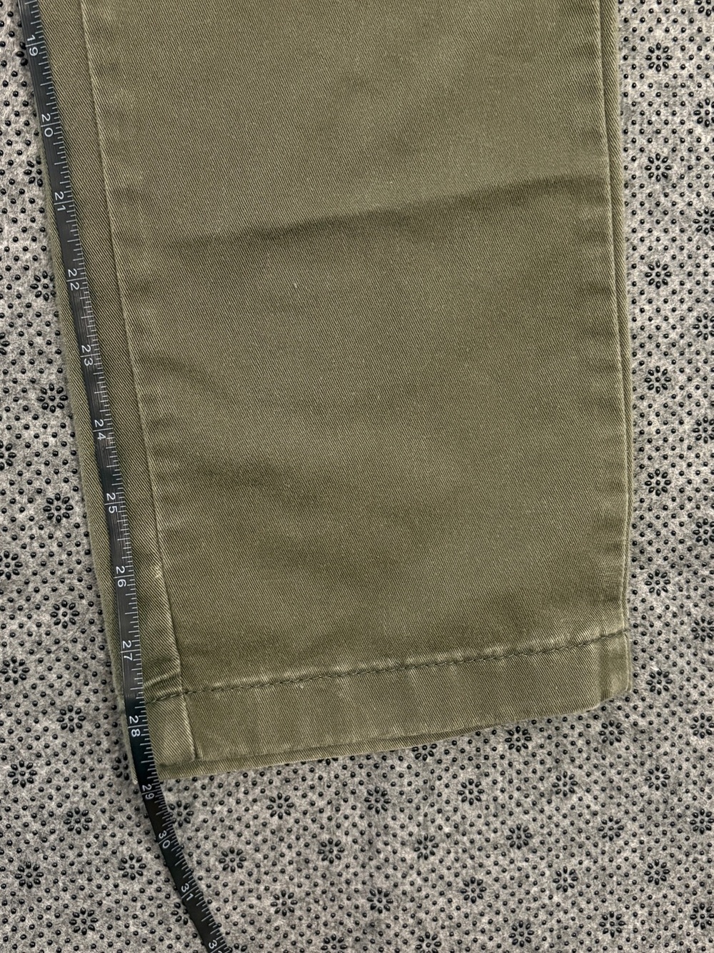 Vans Authentic Chino Stretch Pants Grape Leaf Olive Green Men’s 32 - Picture 3 of 13